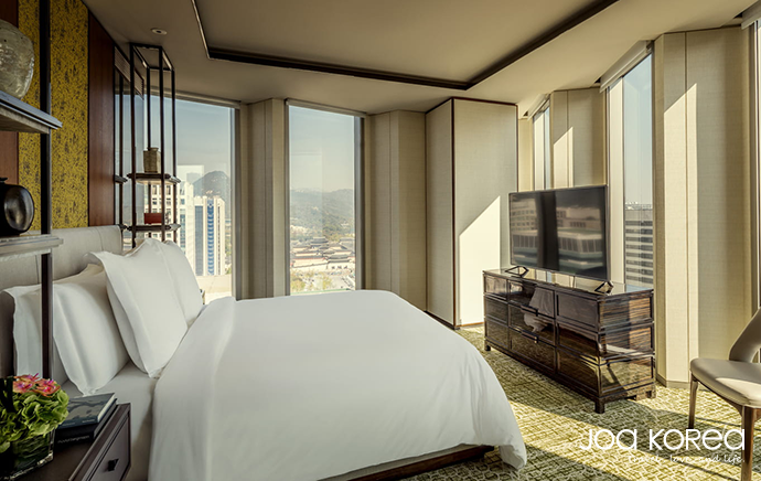 Four Seasons Hotel Seoul-宮殿風景行政套房